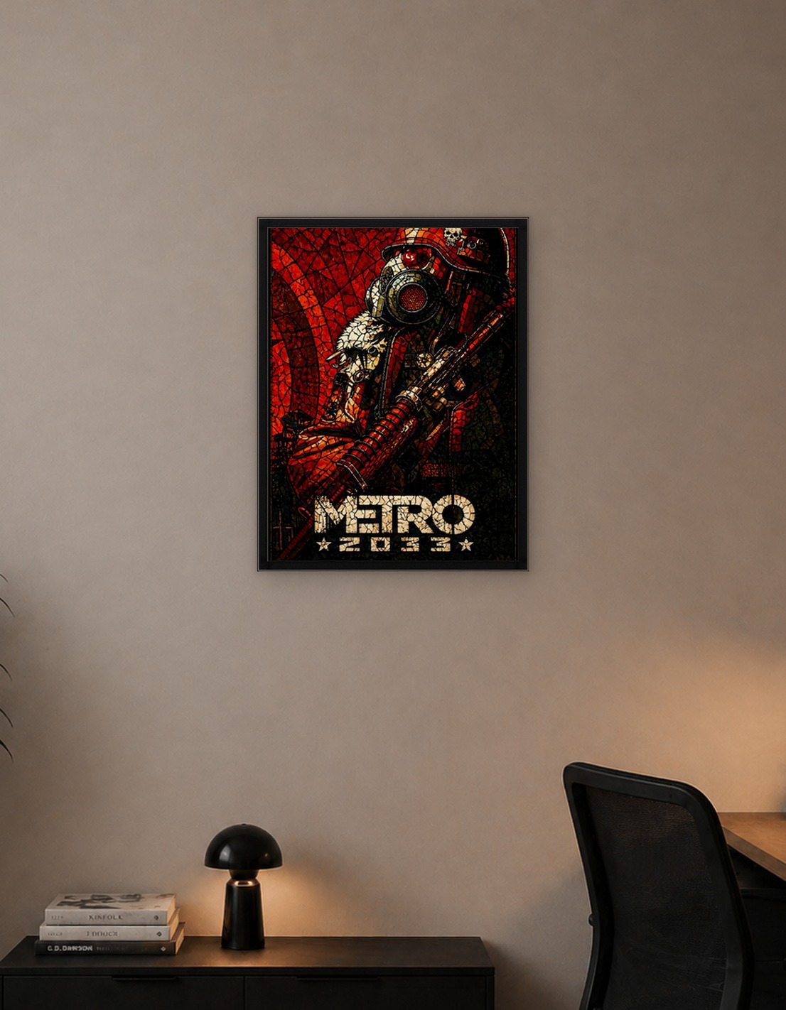 Metro 2033 Stained Glass Poster - 10099145