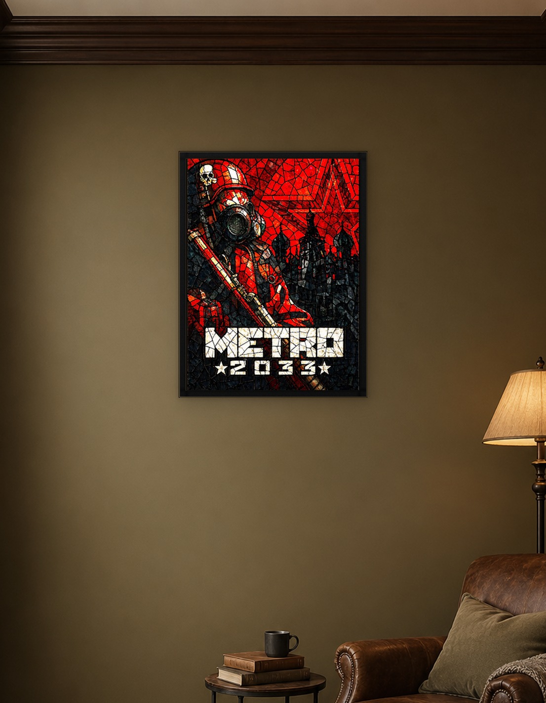 Metro 2033 Stained Glass Poster - 10108170