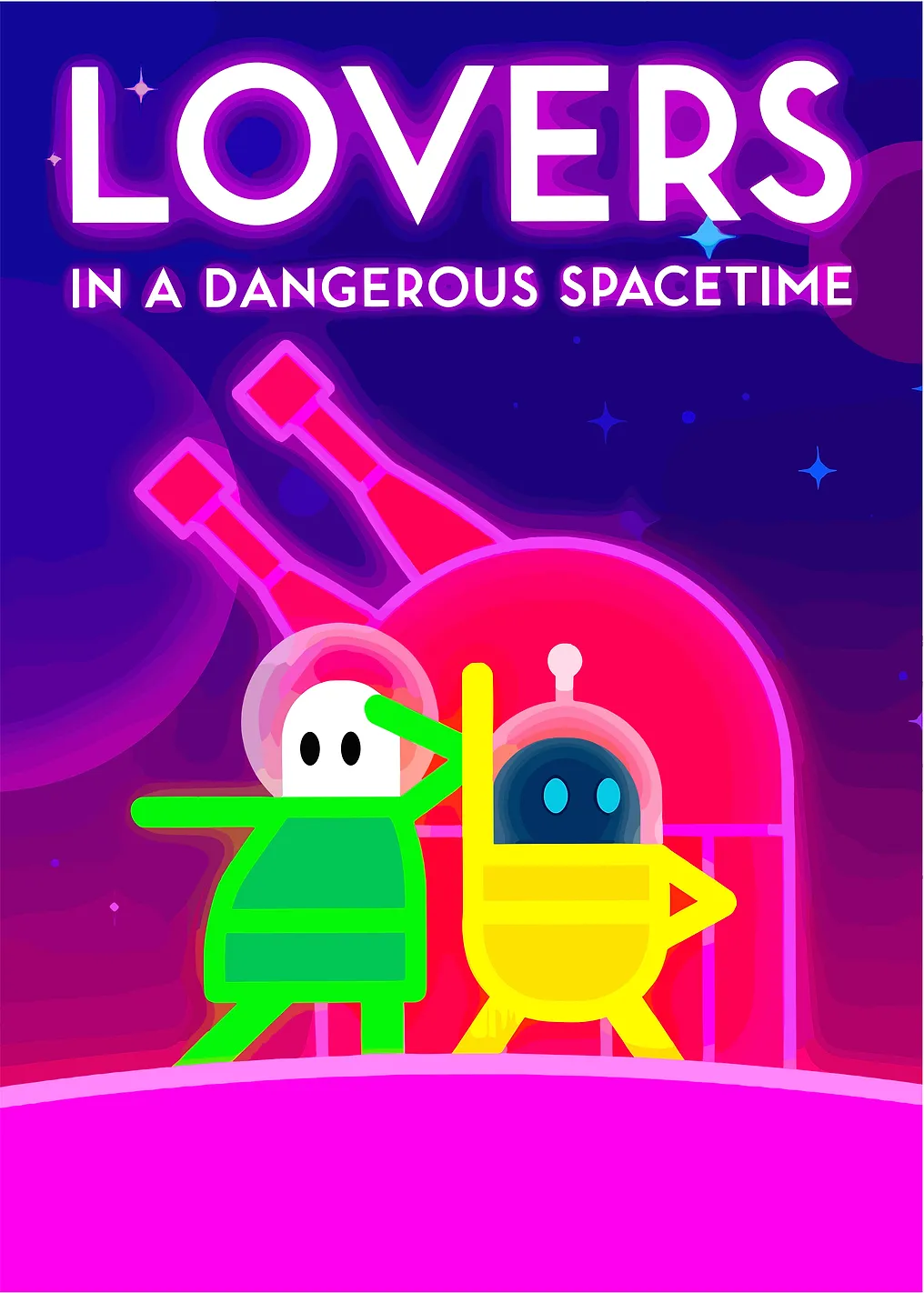 Lovers in a Dangerous Spacetime Game Art - 9648699