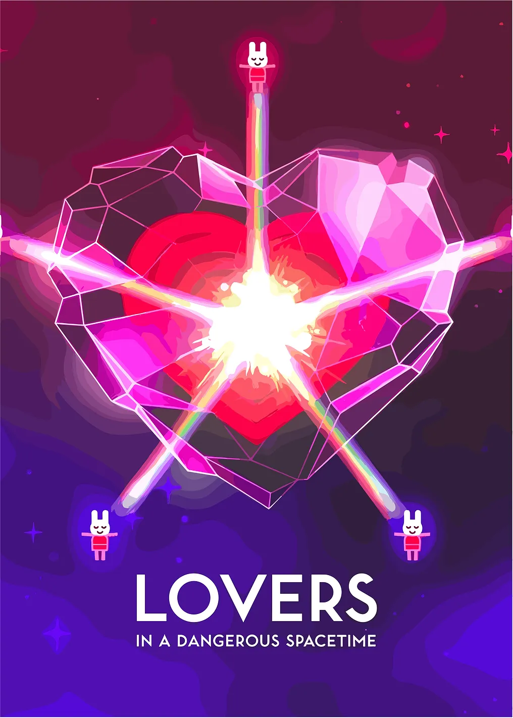 Lovers in a Dangerous Spacetime Game Art - 9723105