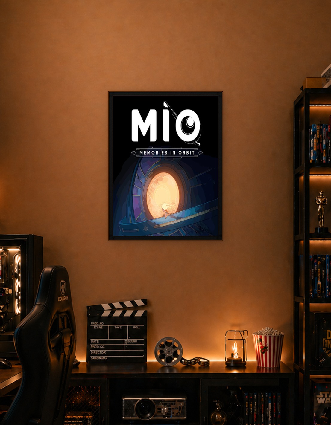 Воспоминания Мио в игровом арте орбита 4