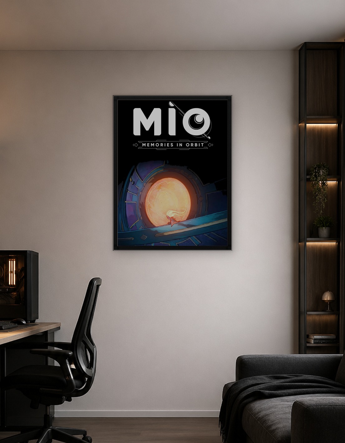 Воспоминания Мио в игровом арте орбита 5