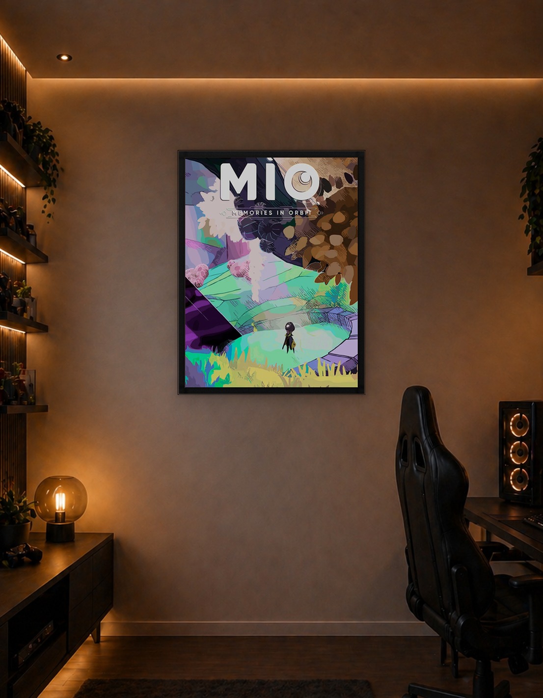 Воспоминания Мио в игровом арте орбита 6