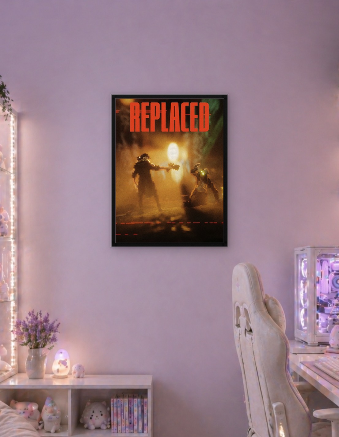 Replaced Game Poster
