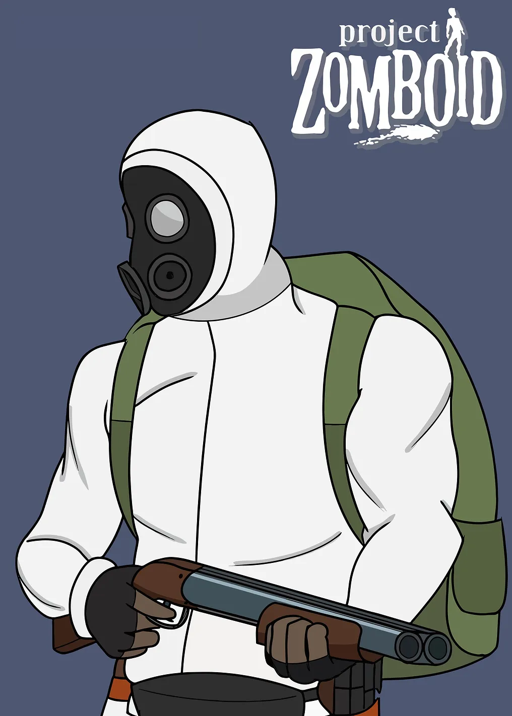 Project Zomboid Character with Shotgun - 9917973