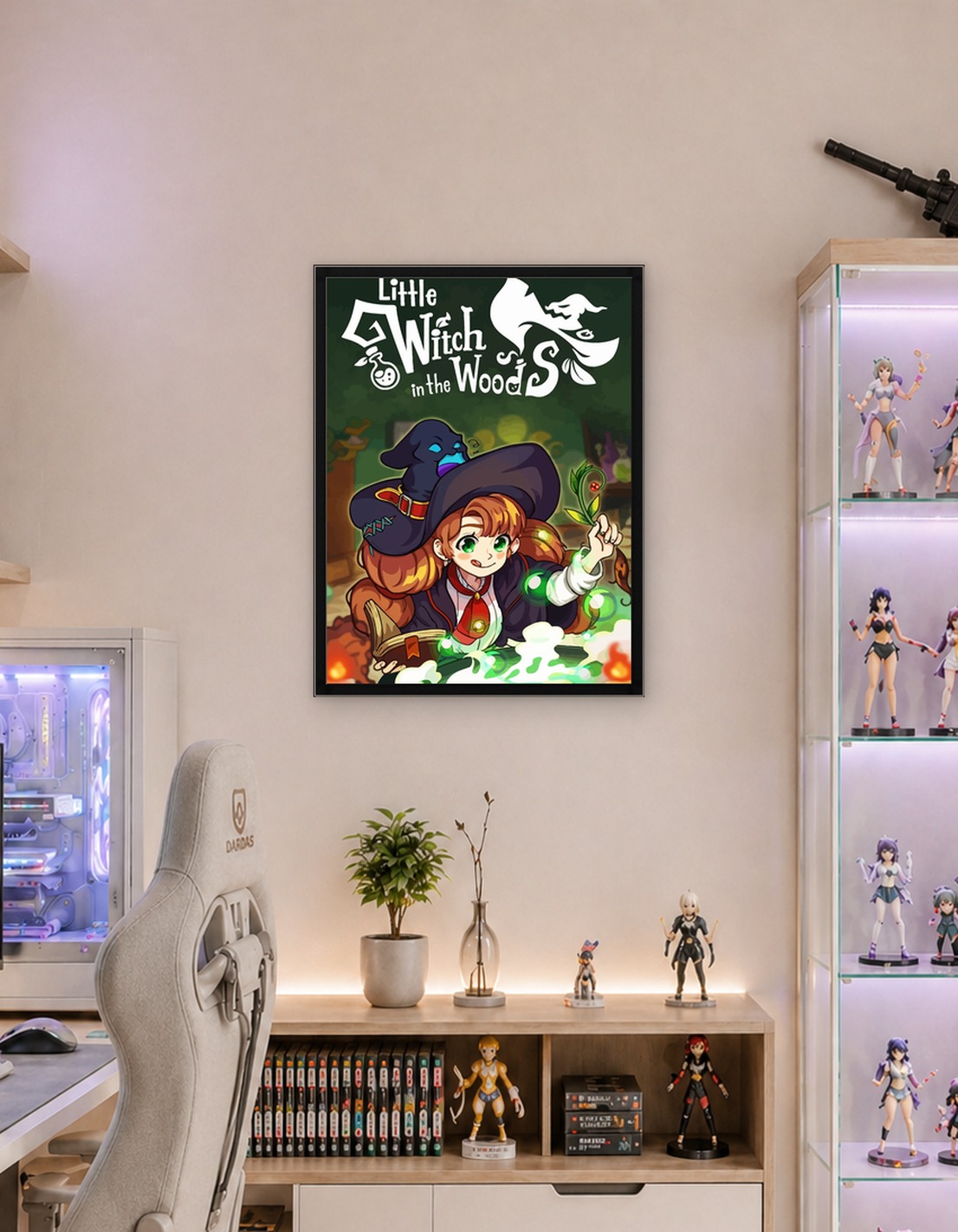 Little Witch in the Woods Game Art