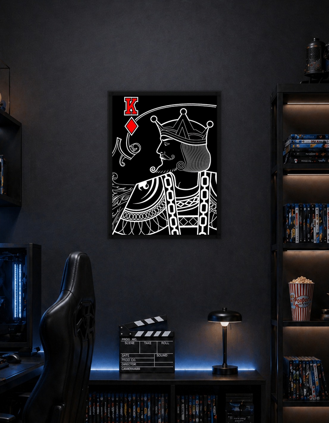 King of Diamonds Playing Card