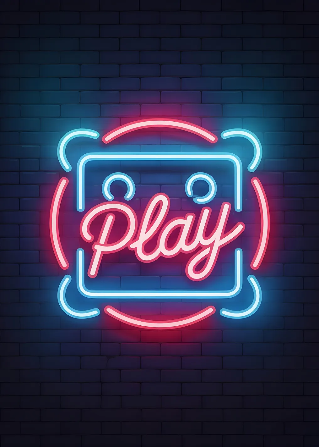 Играть в неоновую вывеску