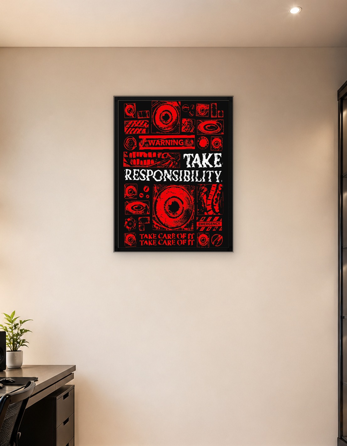 Mouthwashing Game Art – Take Responsibility