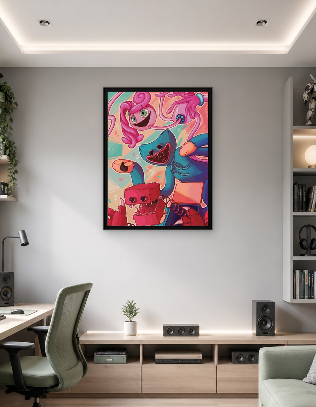 Poppy Playtime Characters Illustration
