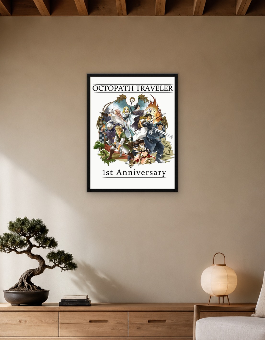 Octopath Traveler 1st Anniversary Art - 9723811