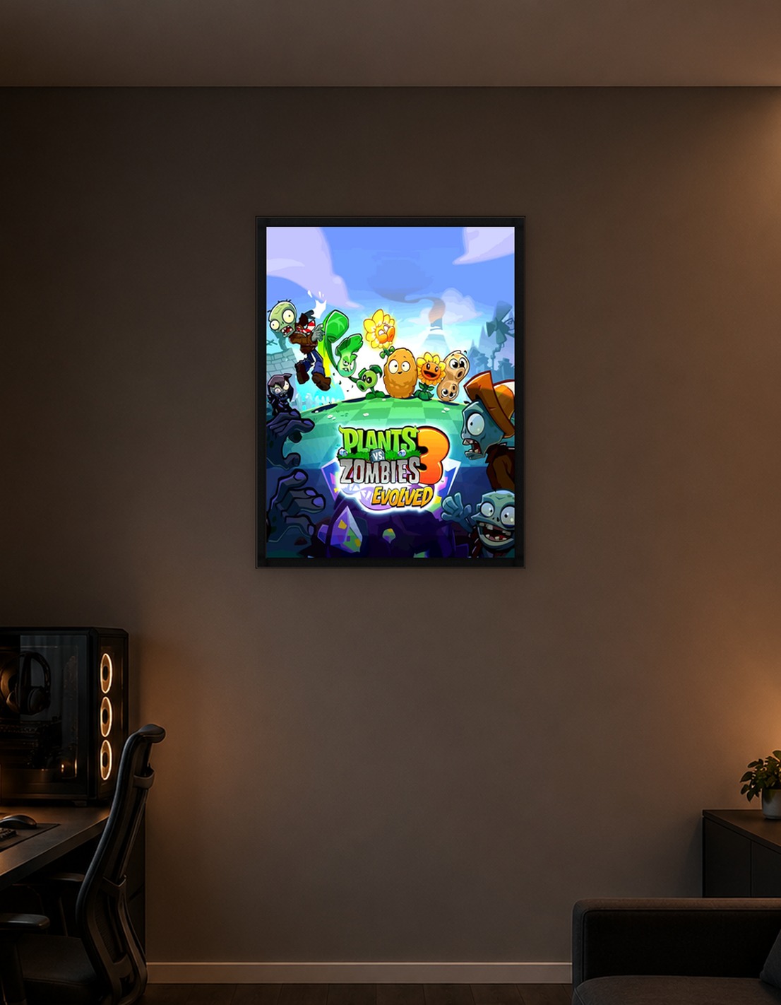 Plants vs. Zombies 3 Evolved Game Art