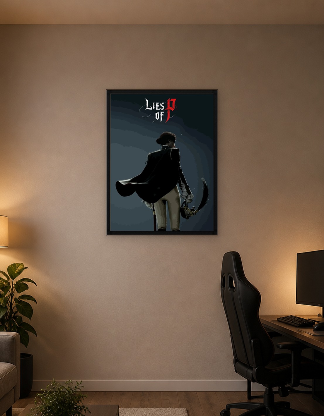 Lies of P Silhouette Game Art