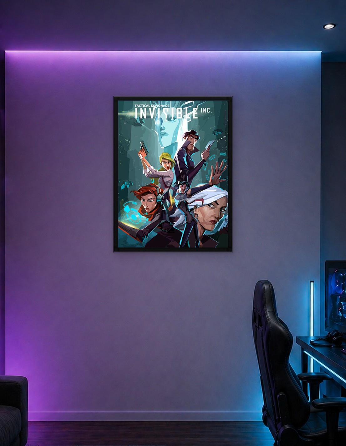 Invisible Inc. Tactical Espionage Game Art - 10047573