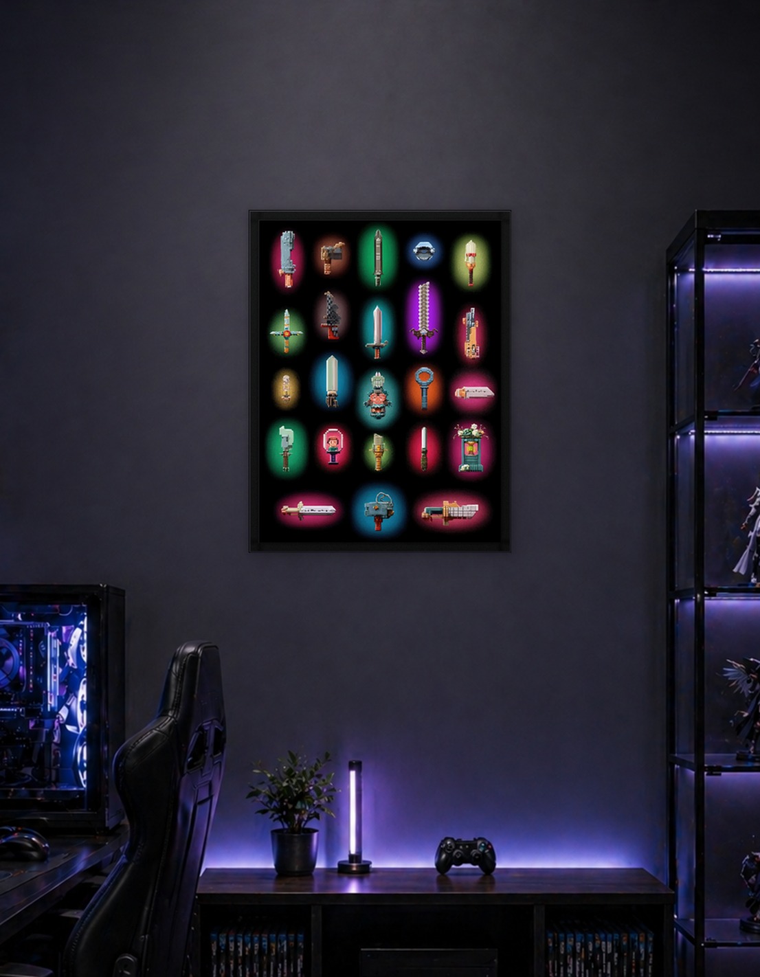 Pixel Art Weapons Collection