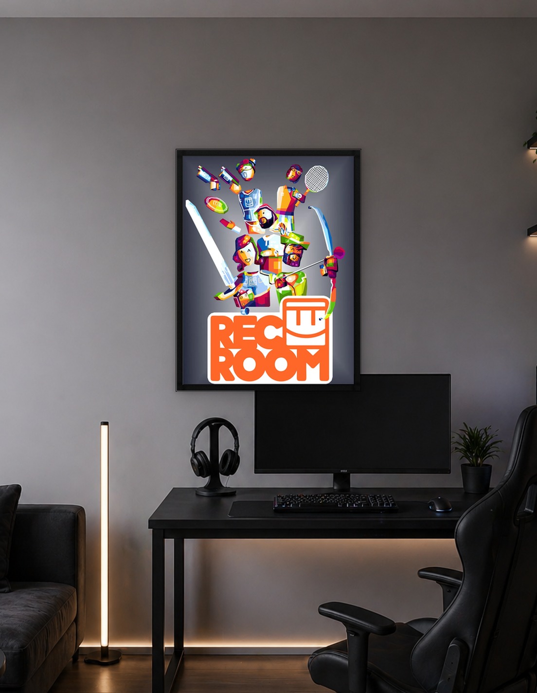 Rec Room pop art