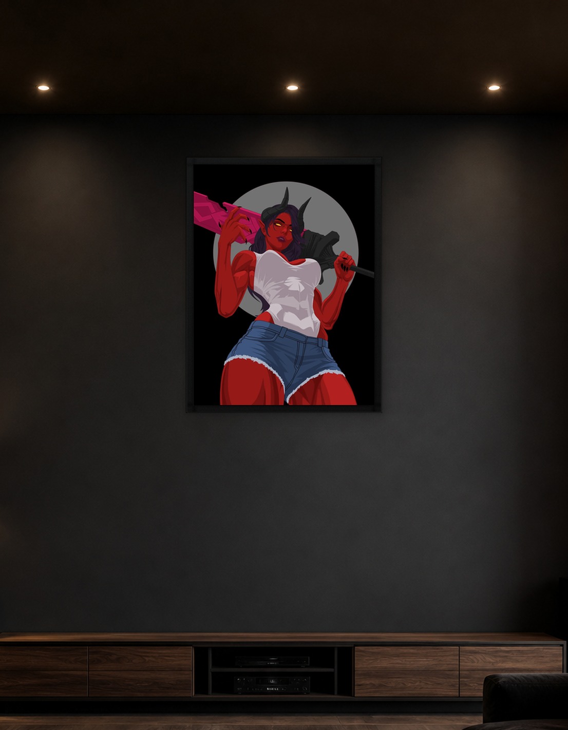 Red Demon Woman Malevola