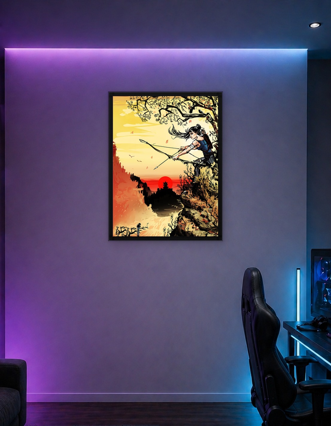 Lara Croft Game Art - 9800001