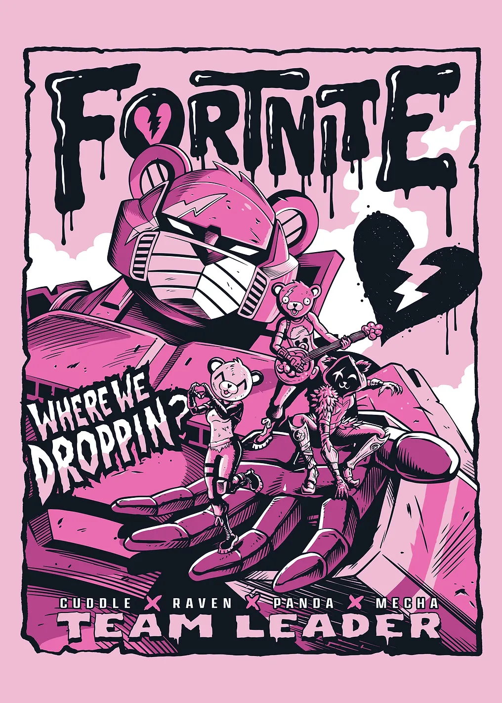 Mecha Cuddle Team Leader Drop