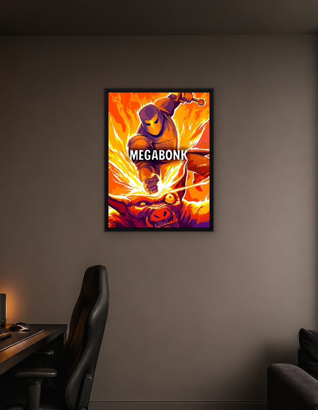 Megabonk Knight vs. Monster