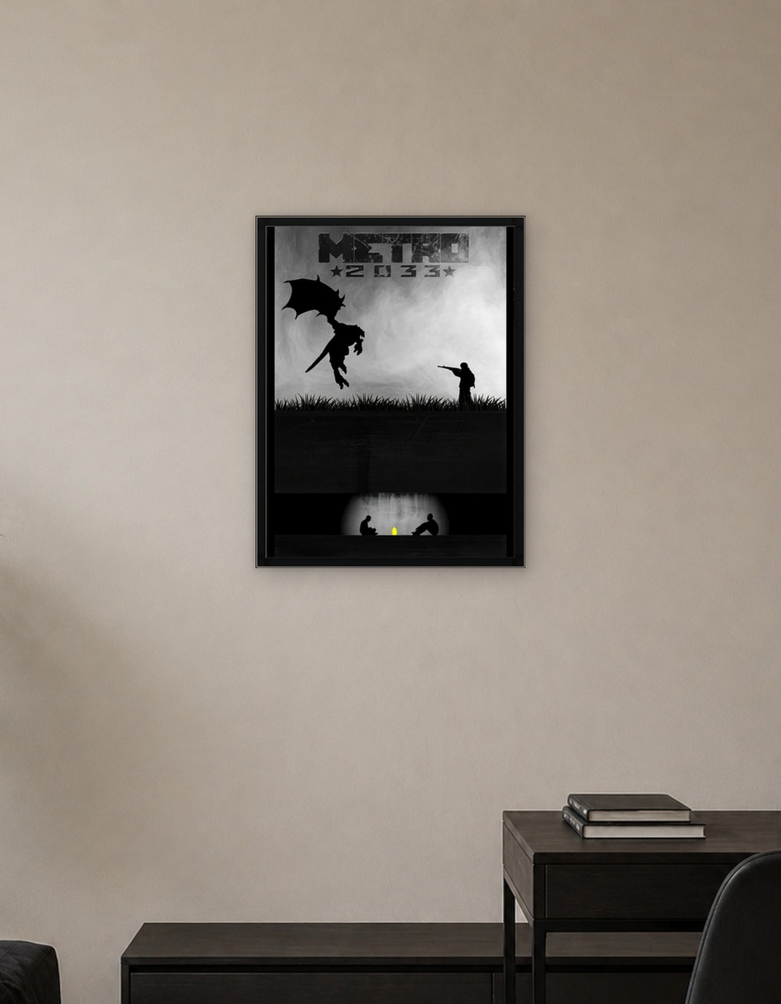Metro 2033 Minimalist Poster