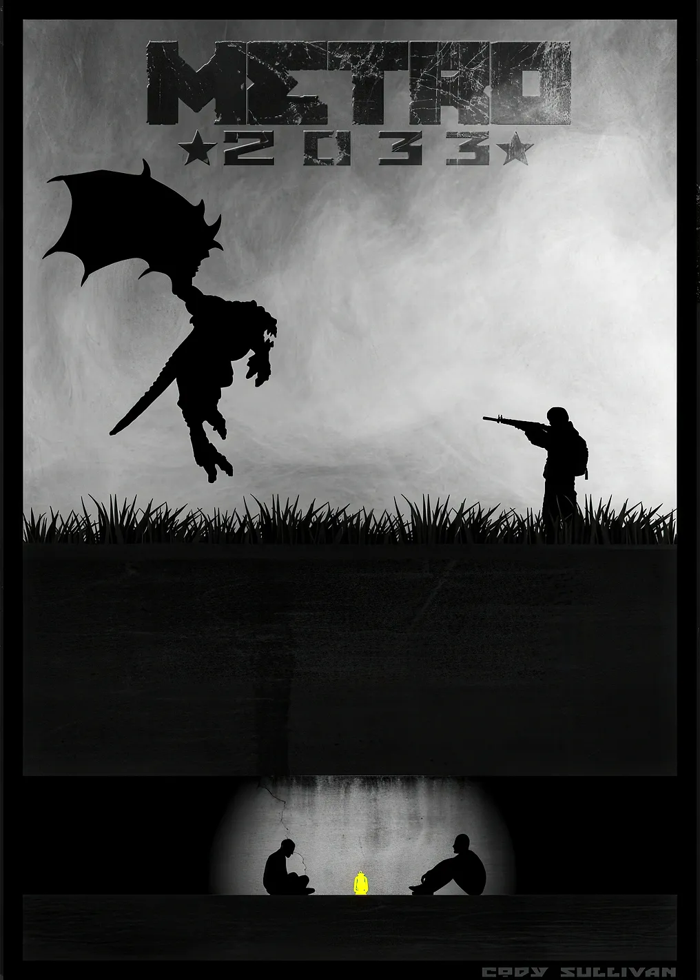 Metro 2033 Minimalist Poster