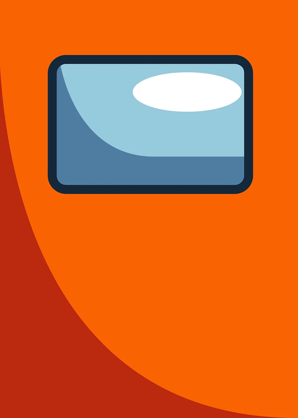 Minimalist Among Orange Lime Helmet