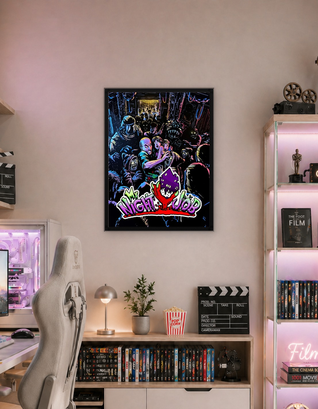 My Night Job Horror Game Art - 9719077