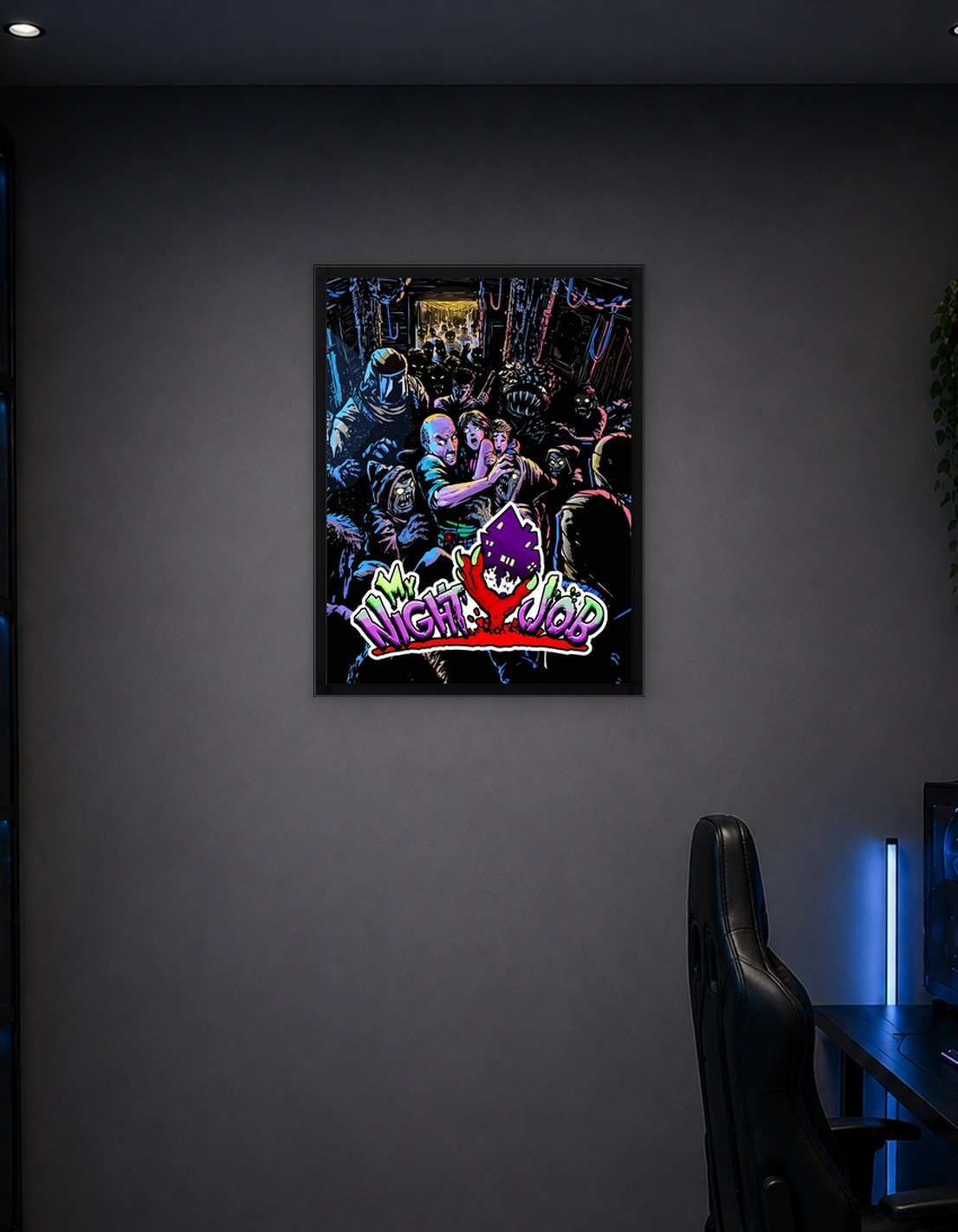 My Night Job Horror Game Art - 9719079