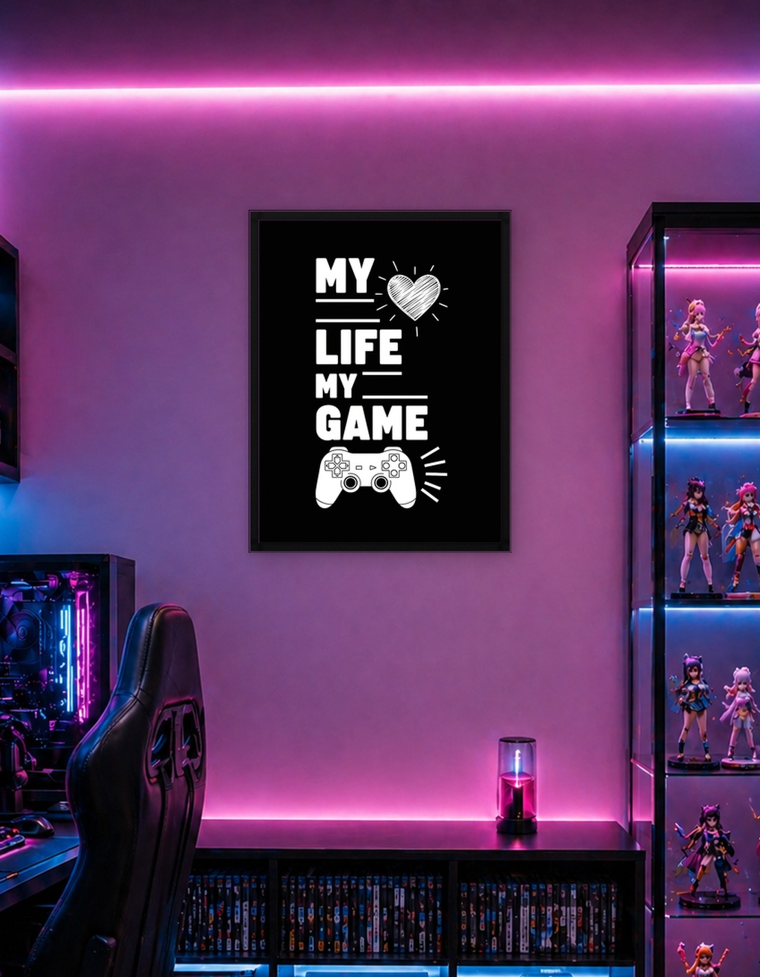 My Life My Game Gamer Design