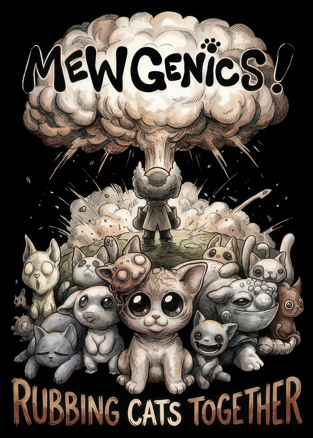MewGenics Rubbing Cats Together