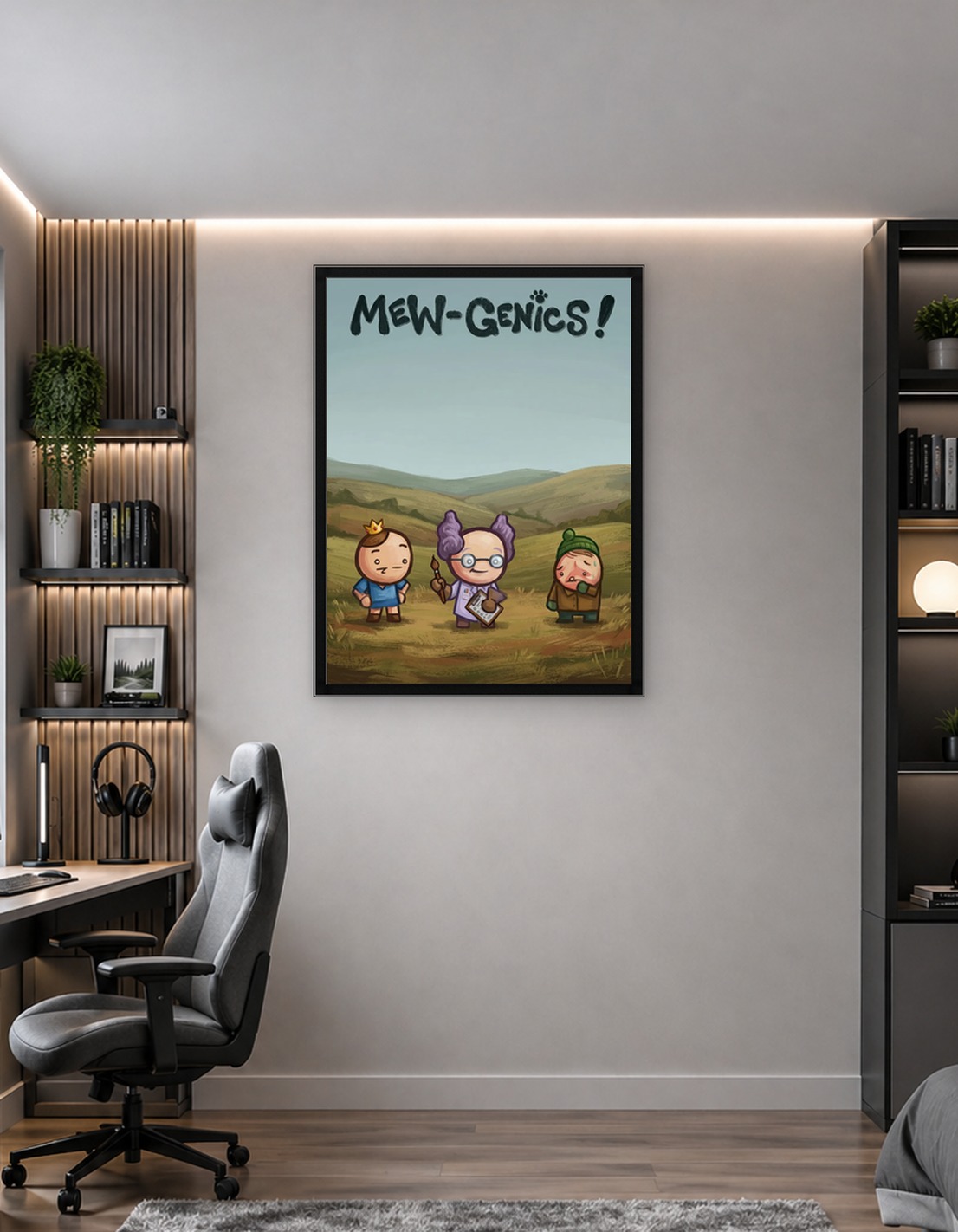 Mew-Genics! Characters in a Landscape