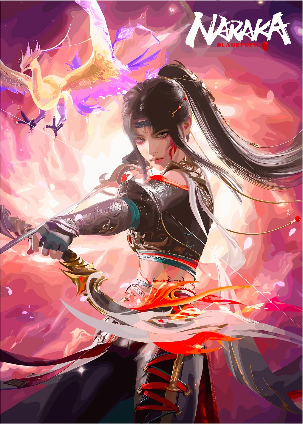 Naraka: Blade Point Warrior with Phoenix