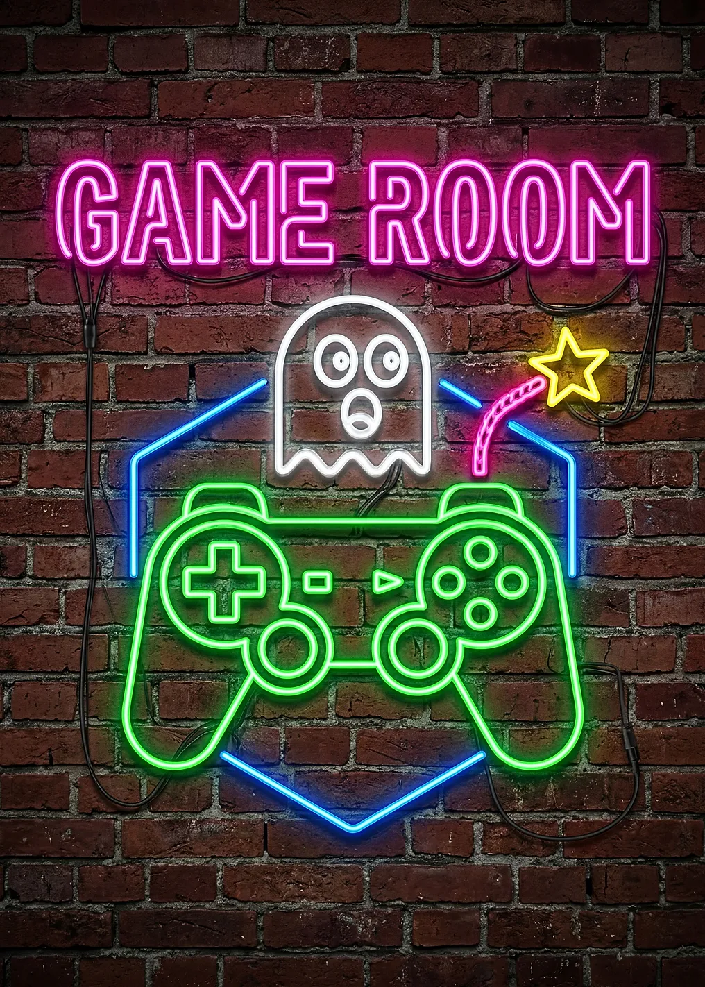Neon Game Room Sign - 9996713