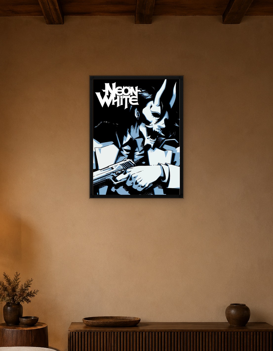 Neon White Game Art