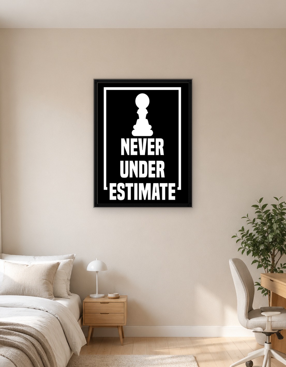 Never Underestimate Chess Pawn