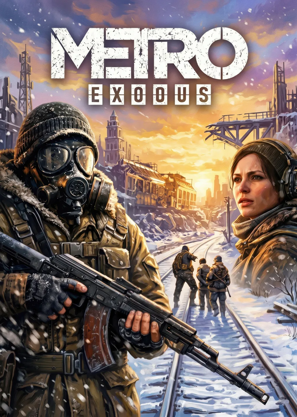 Обложка игры Метро Ексодус