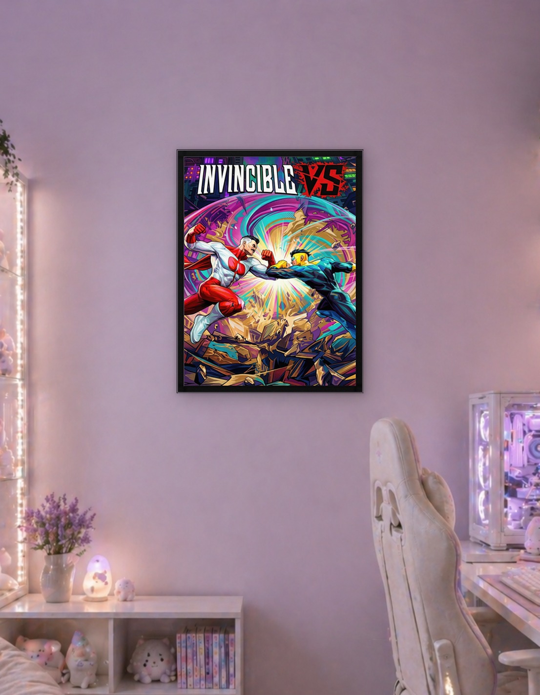 Invincible vs Omni-Man Comic Cover