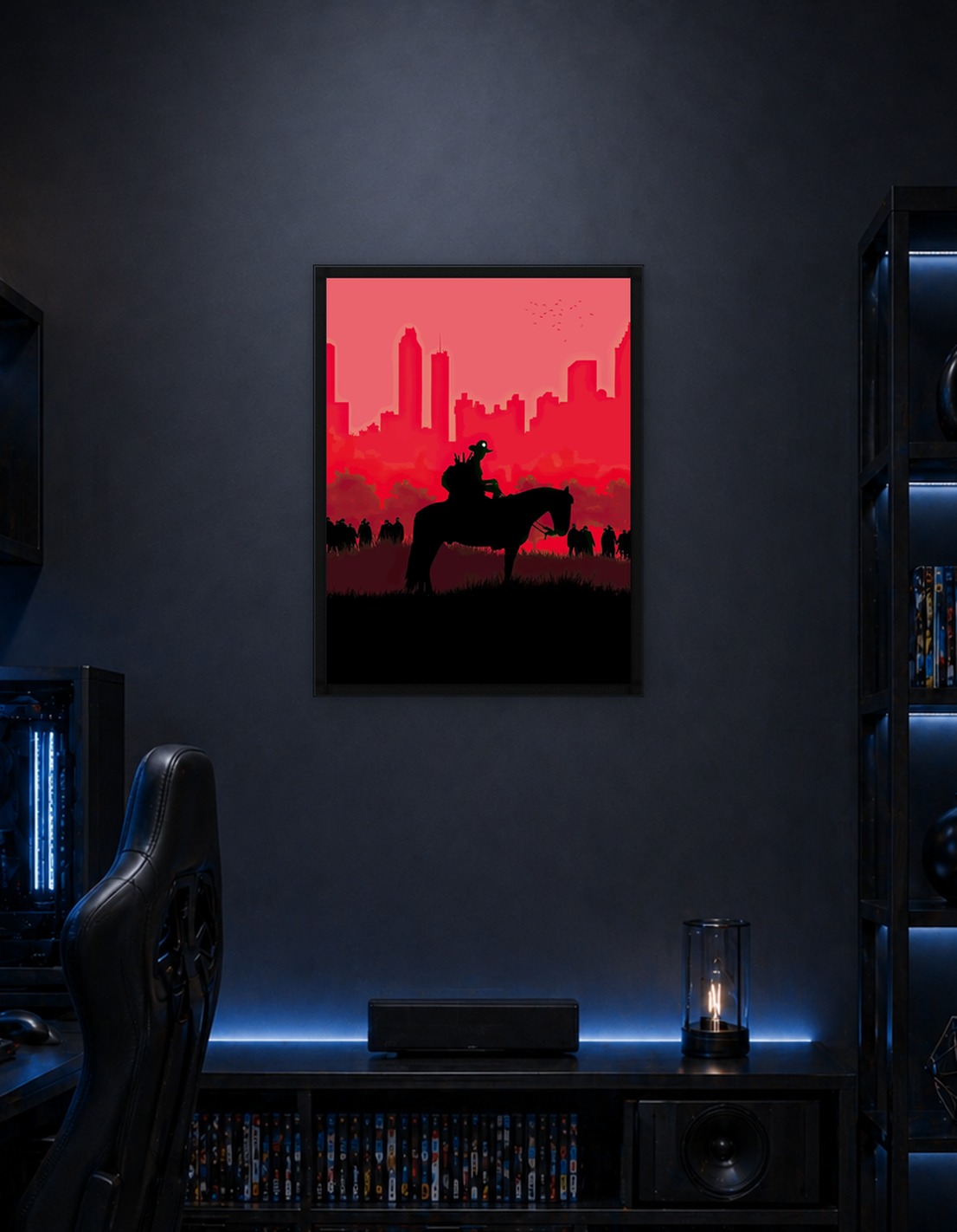 Lone Rider in a Cytyscape