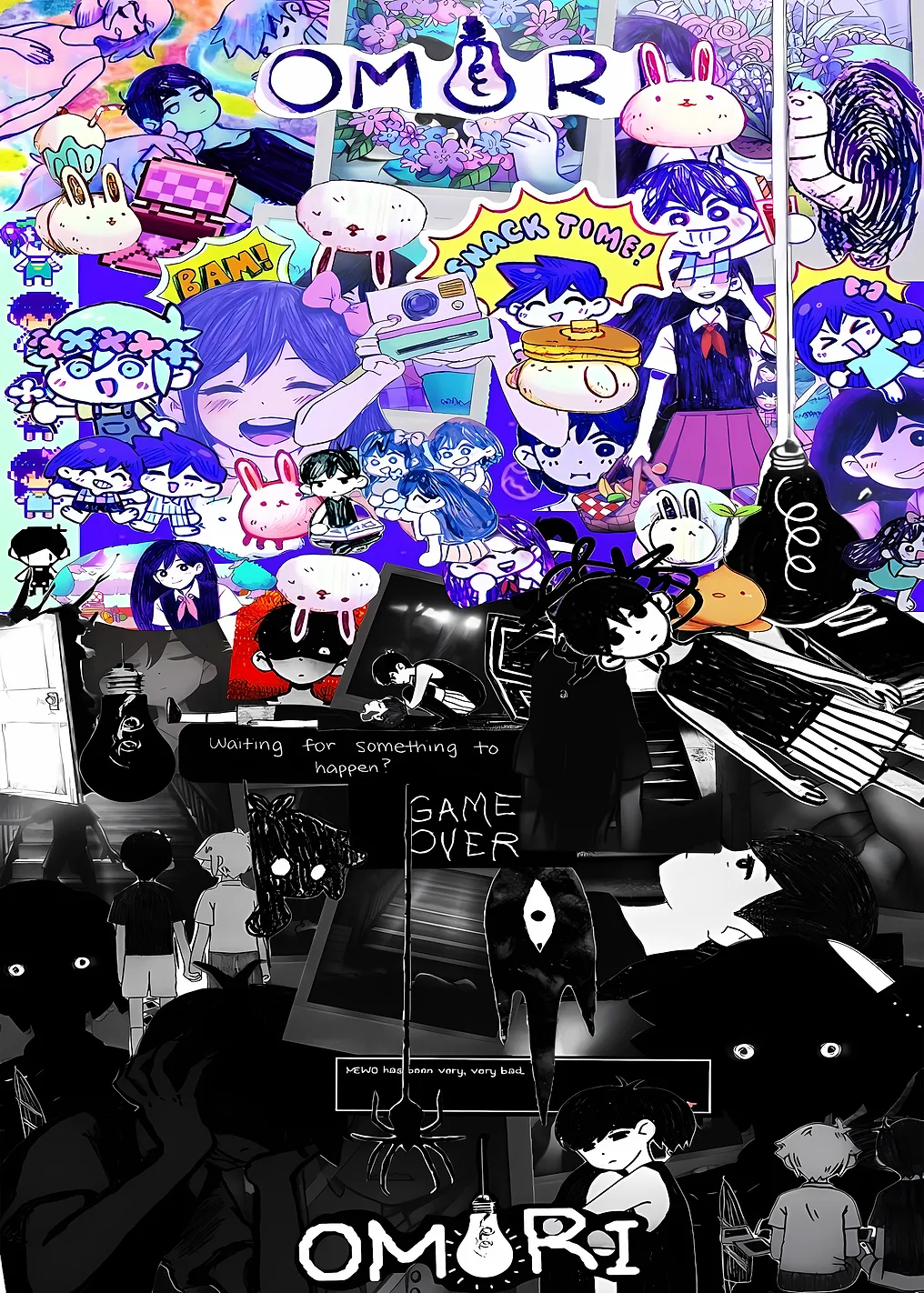 OMORI Game Collage