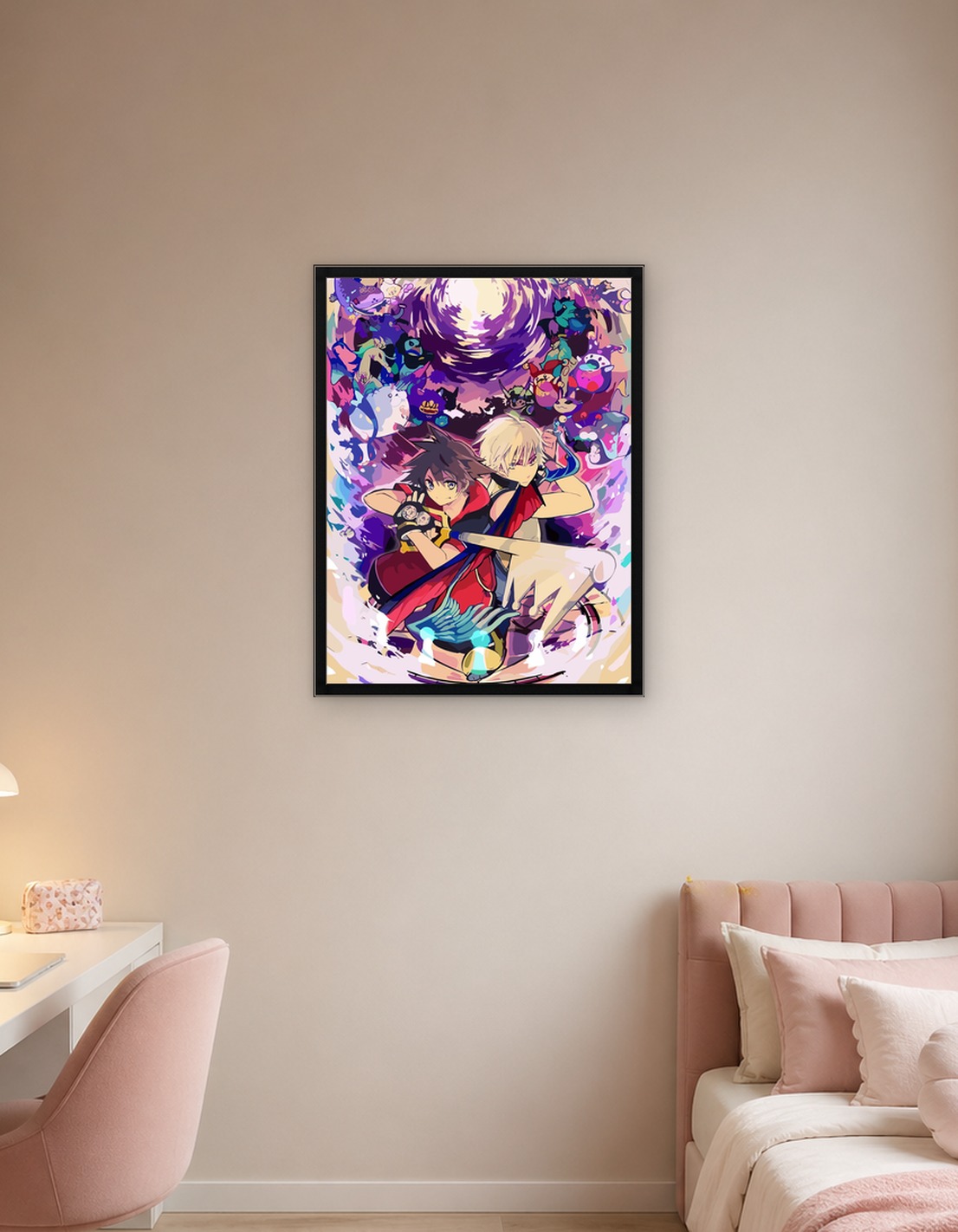 Kingdom Hearts Characters and Heartless