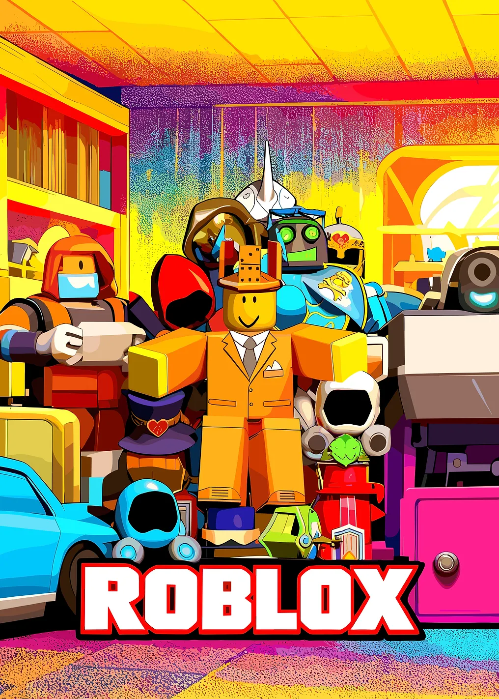 Roblox Characters and Logo - 9820965