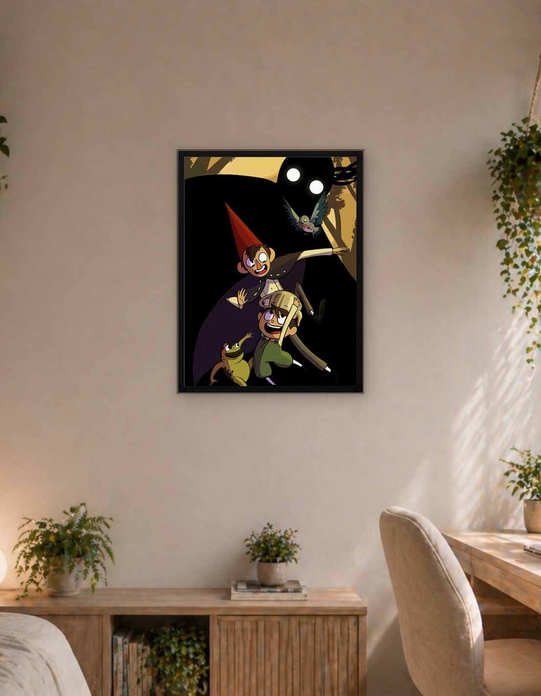 Over the Garden Wall Characters and Shadow