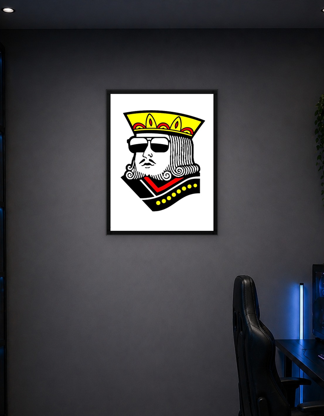 King of Spades with Sunglasses