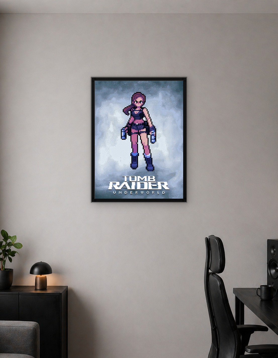 Pixel Art Lara Croft Tomb Raider