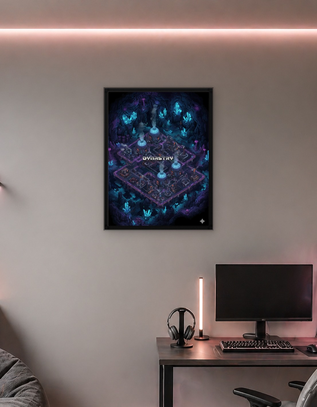 Pixel Art Cave Factory