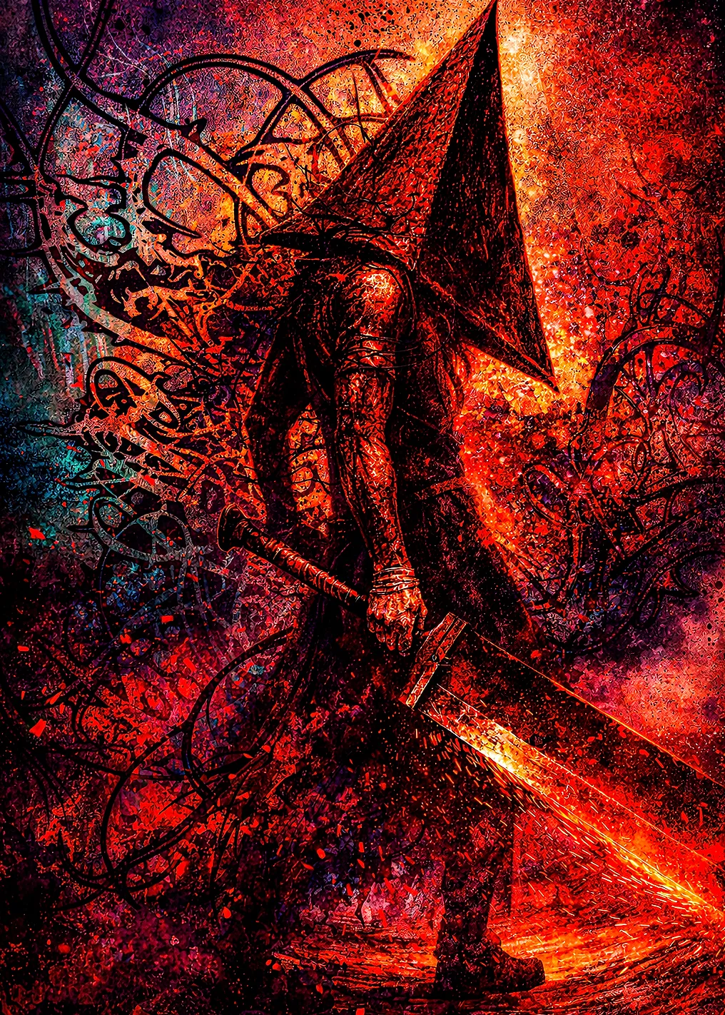 Pyramid Head with Great Blade - 9862849