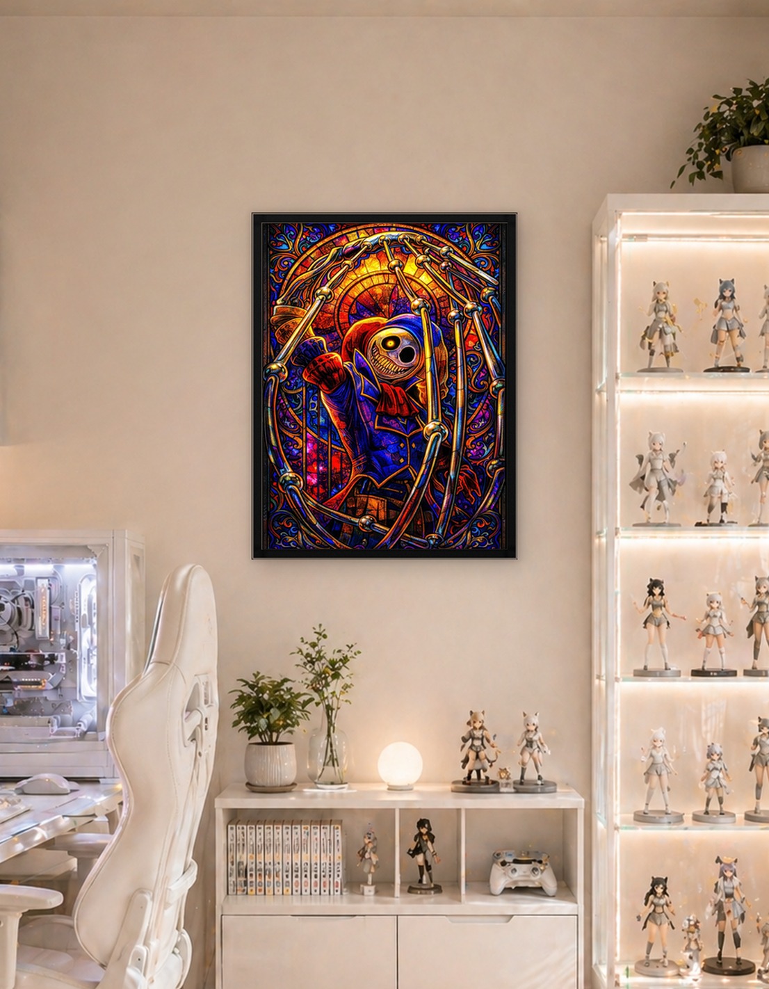 Poppy Playtime Stained Glass Art