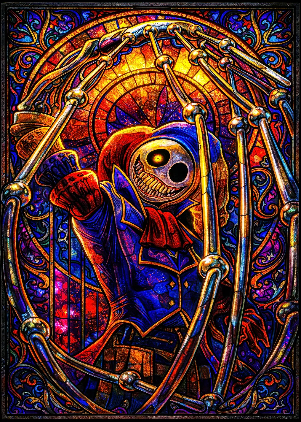 Poppy Playtime Stained Glass Art