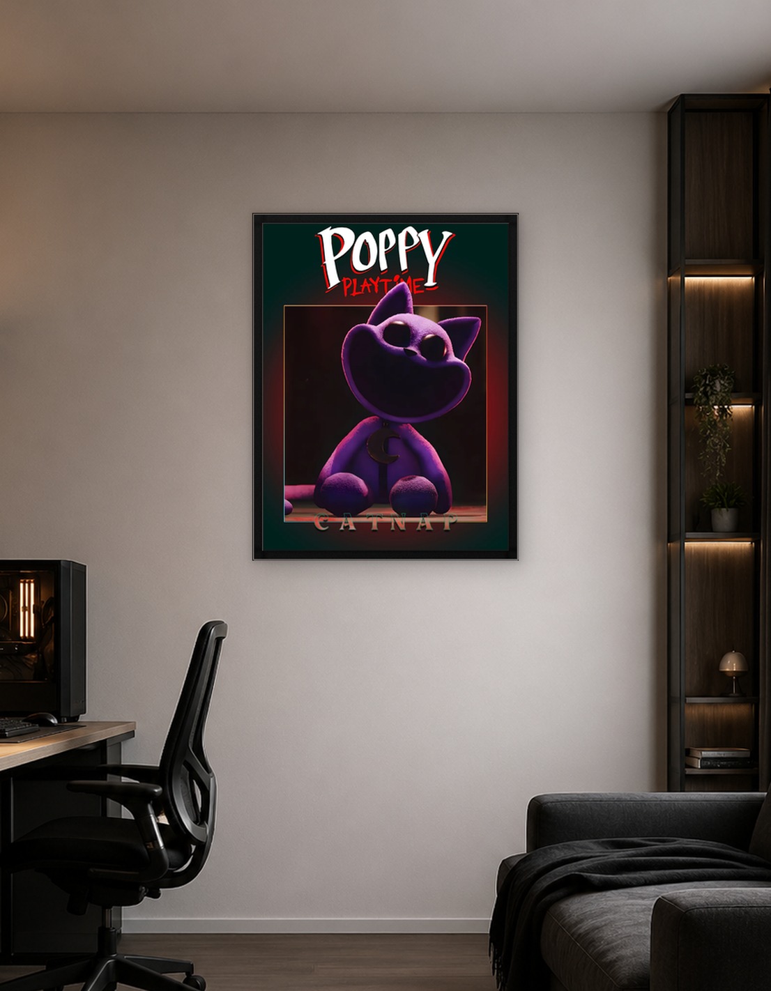 Poppy Playtime CatNap Character Art